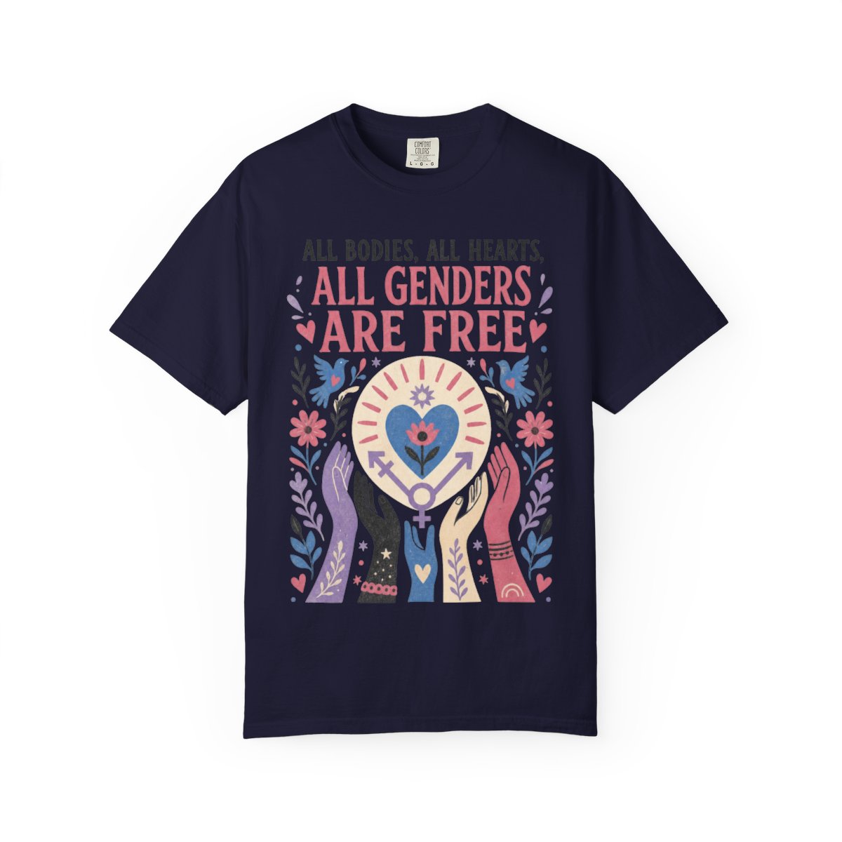 TQT Front mockup — True Navy