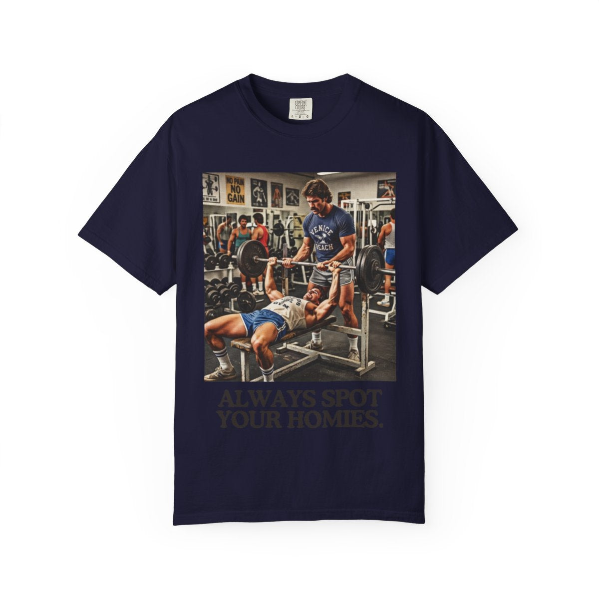 TQT Front mockup — True Navy