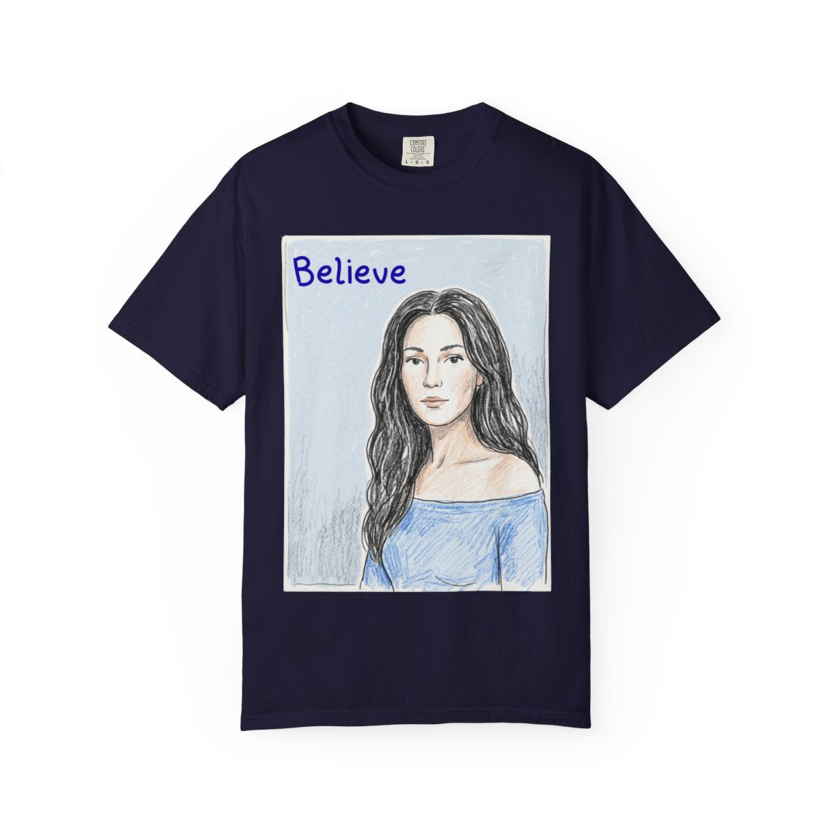 TQT Front mockup — True Navy