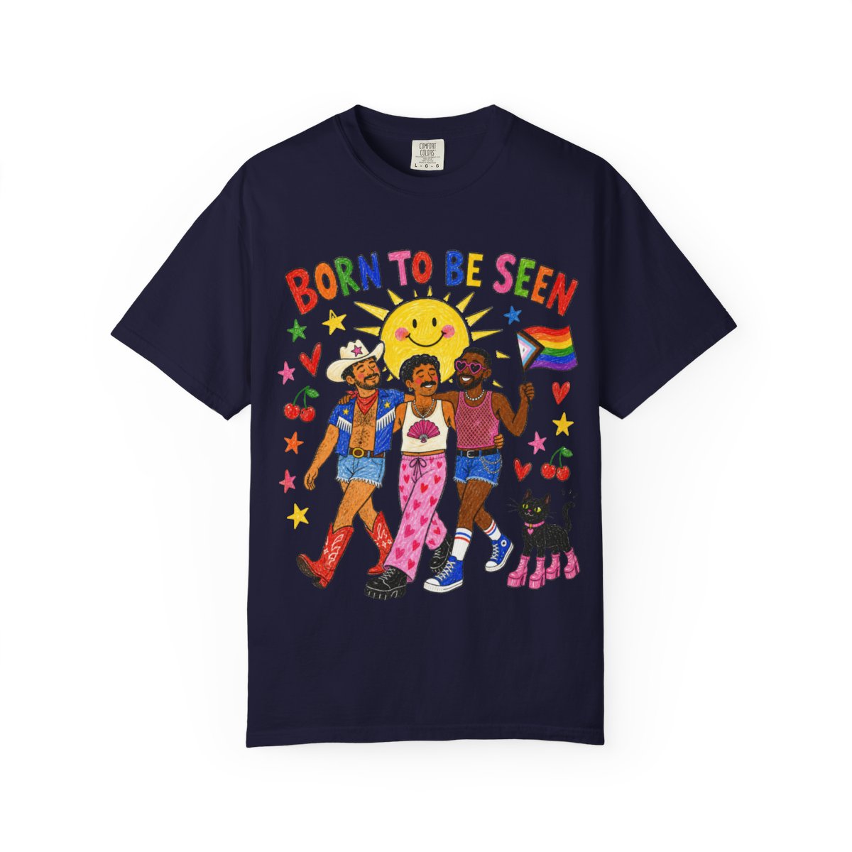 TQT Front mockup — True Navy