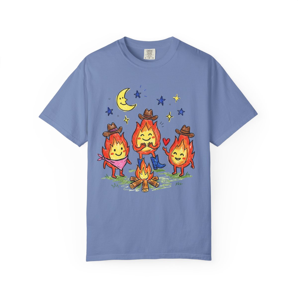 TQT Front mockup — Washed Denim