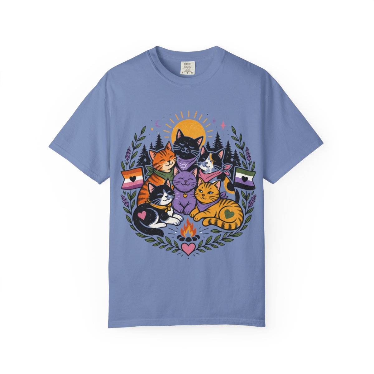 TQT Front mockup — Washed Denim
