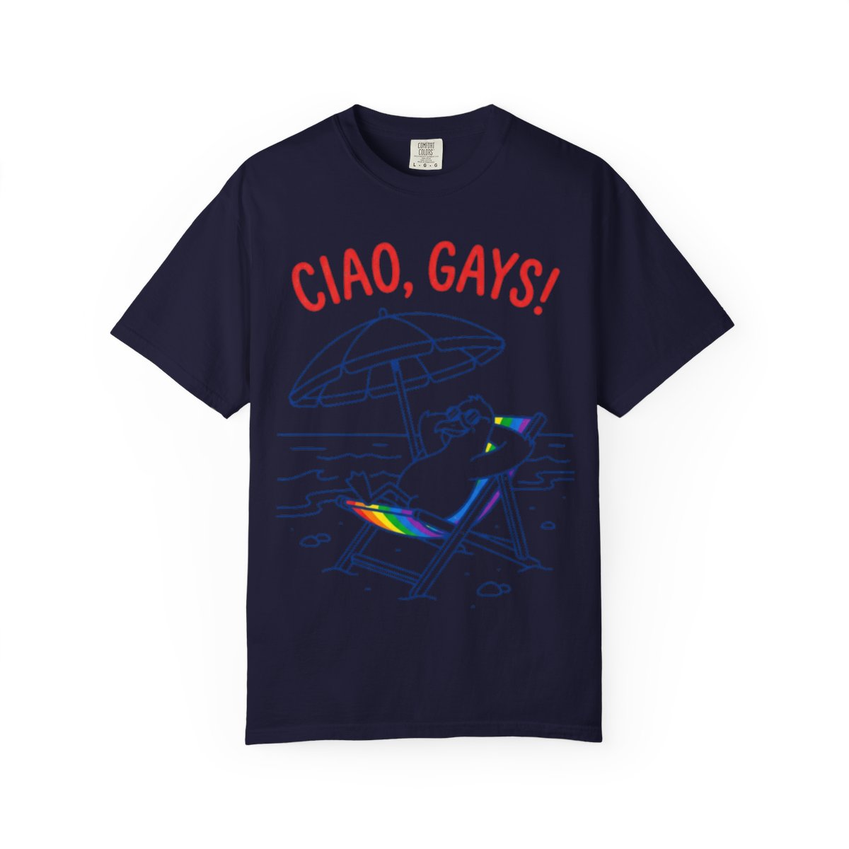 TQT Front mockup — True Navy