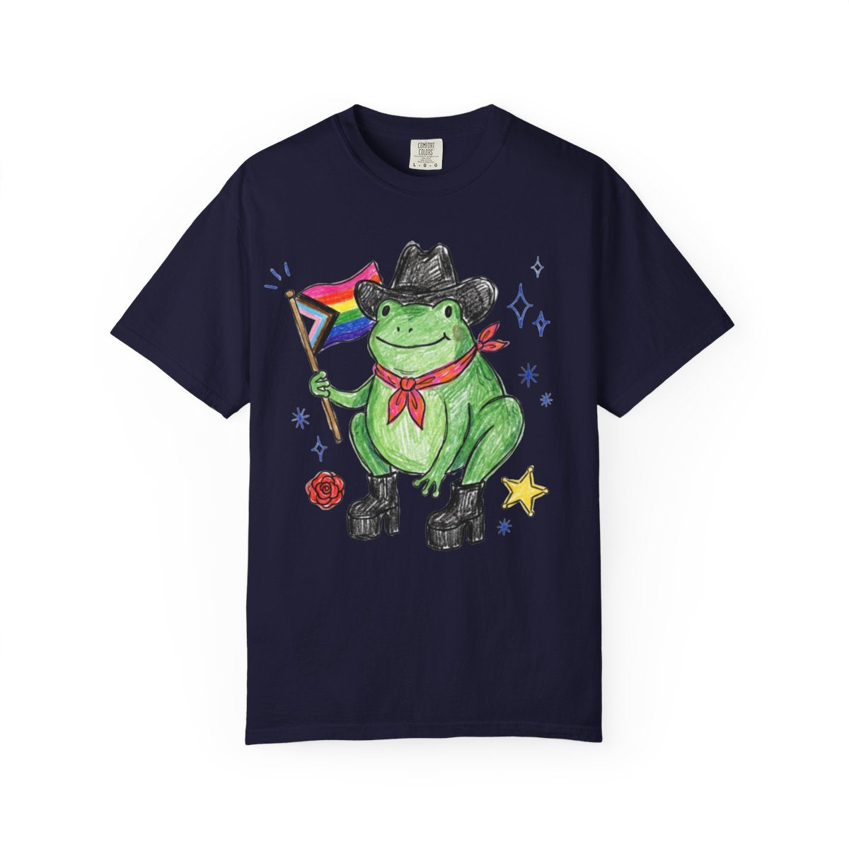 TQT Front mockup — True Navy