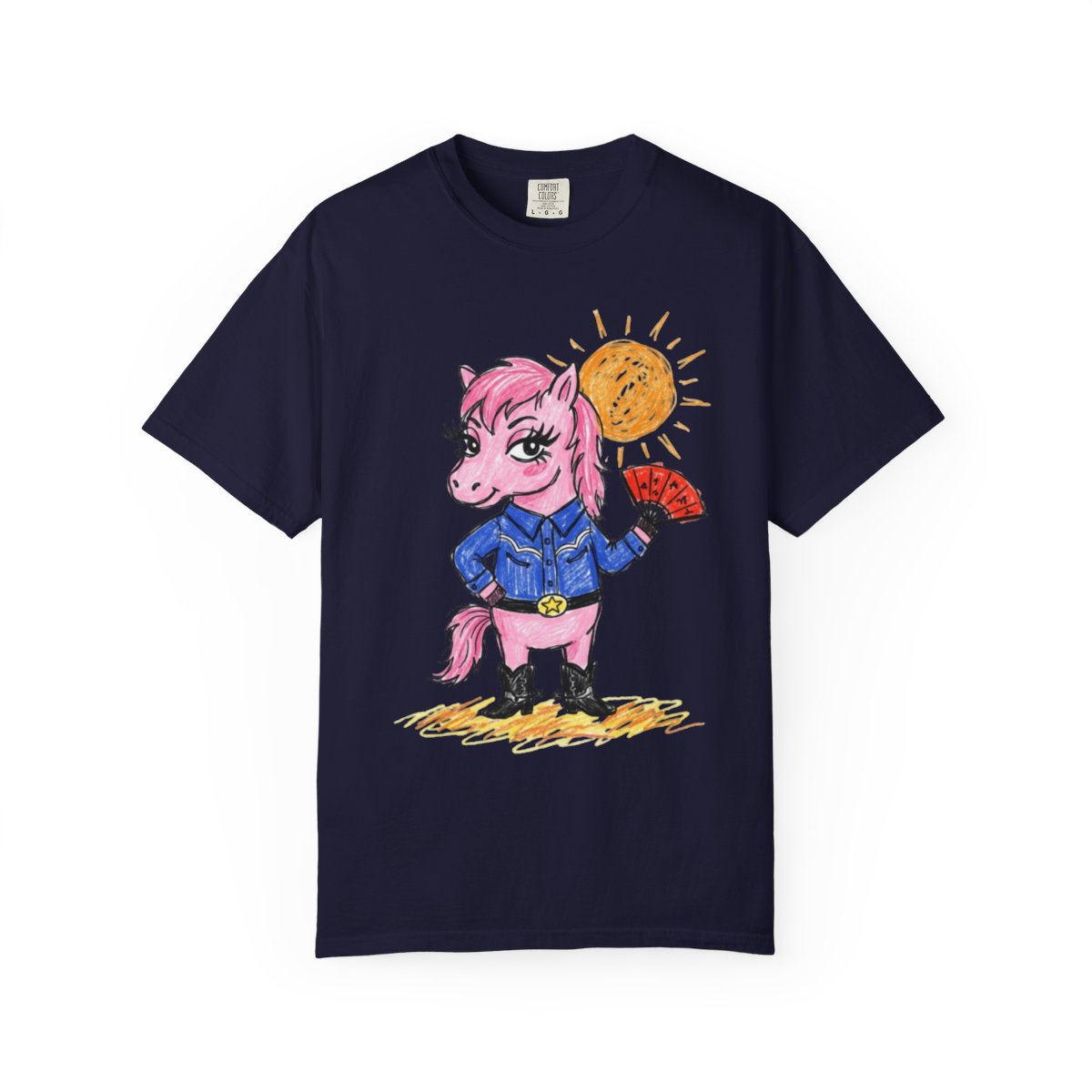 TQT Front mockup — True Navy