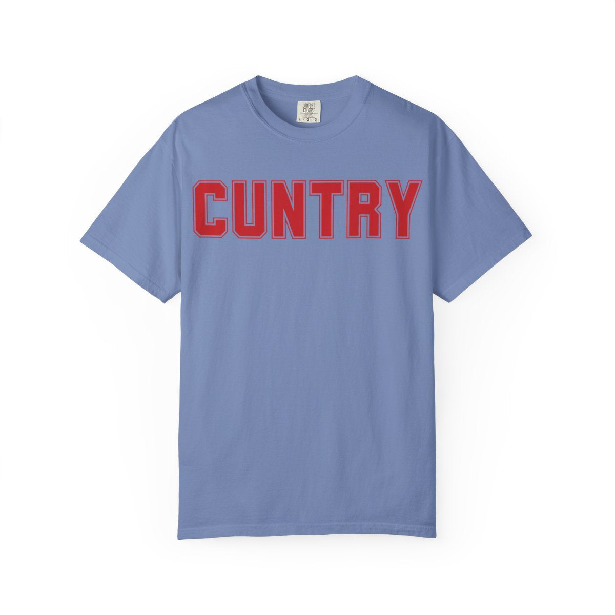 TQT Front mockup — Washed Denim