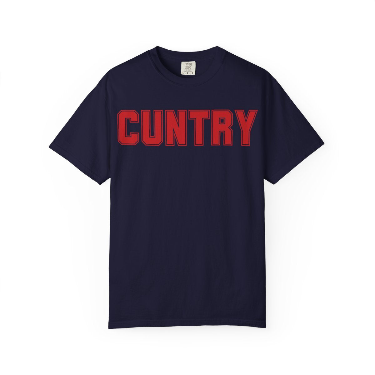 TQT Front mockup — True Navy