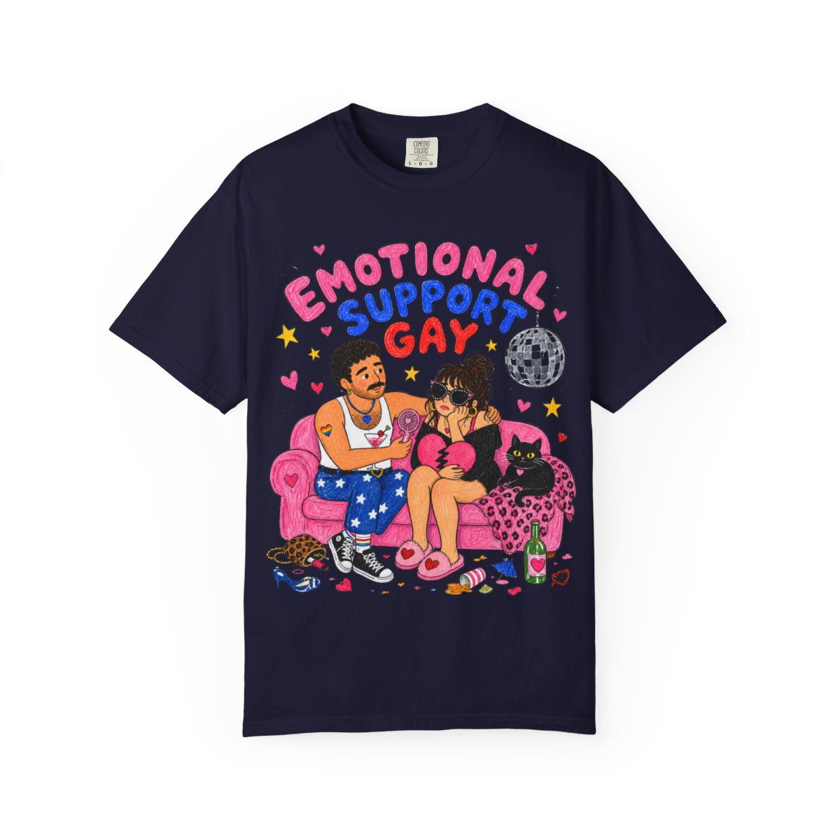TQT Front mockup — True Navy