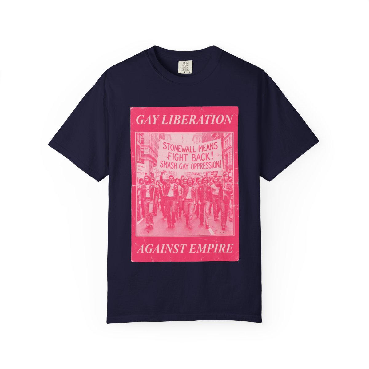 TQT Front mockup — True Navy