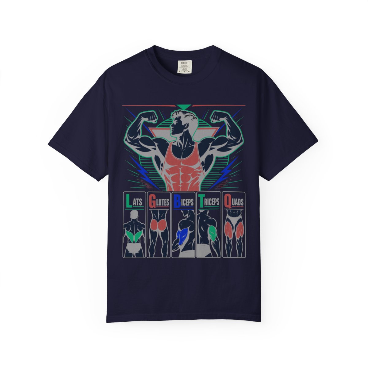 TQT Front mockup — True Navy