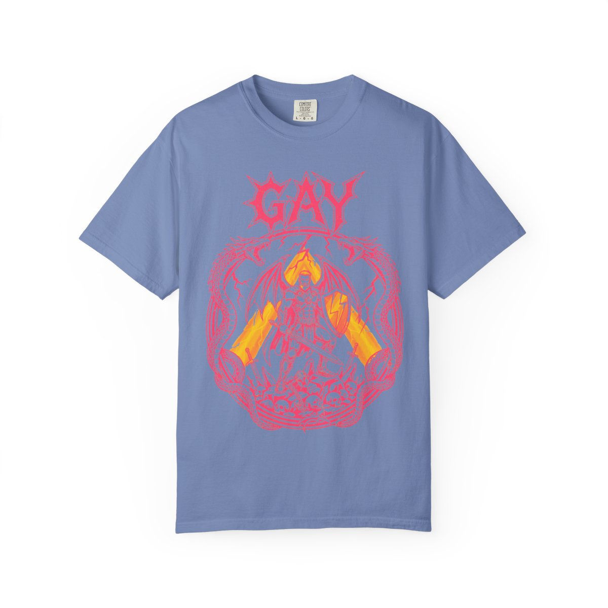 TQT Front mockup — Washed Denim