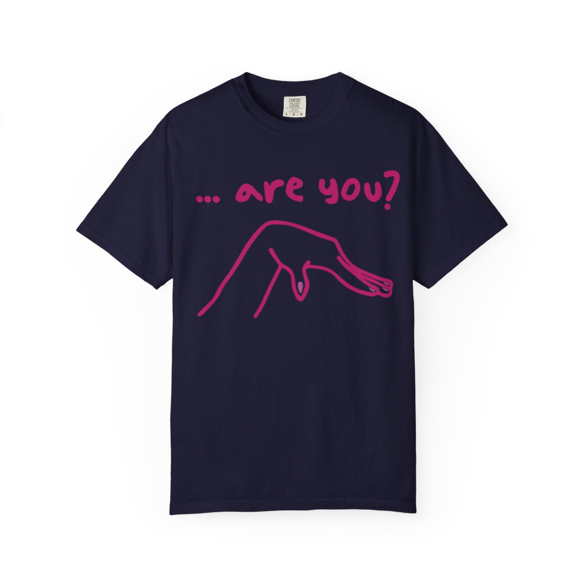 TQT Front mockup — True Navy