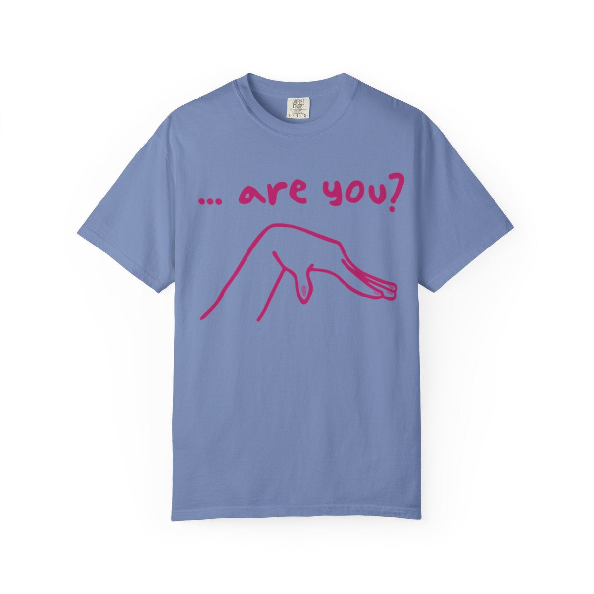 TQT Front mockup — Washed Denim