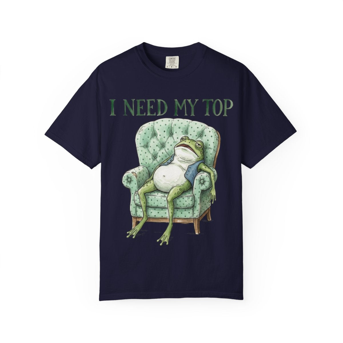 TQT Front mockup — True Navy