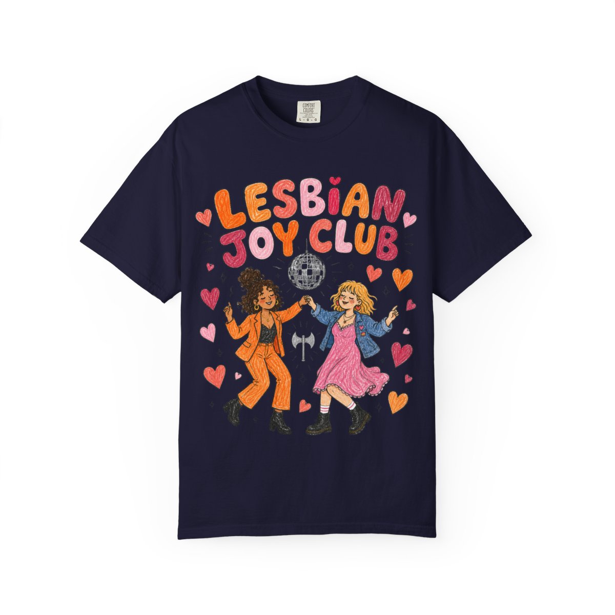 TQT Front mockup — True Navy
