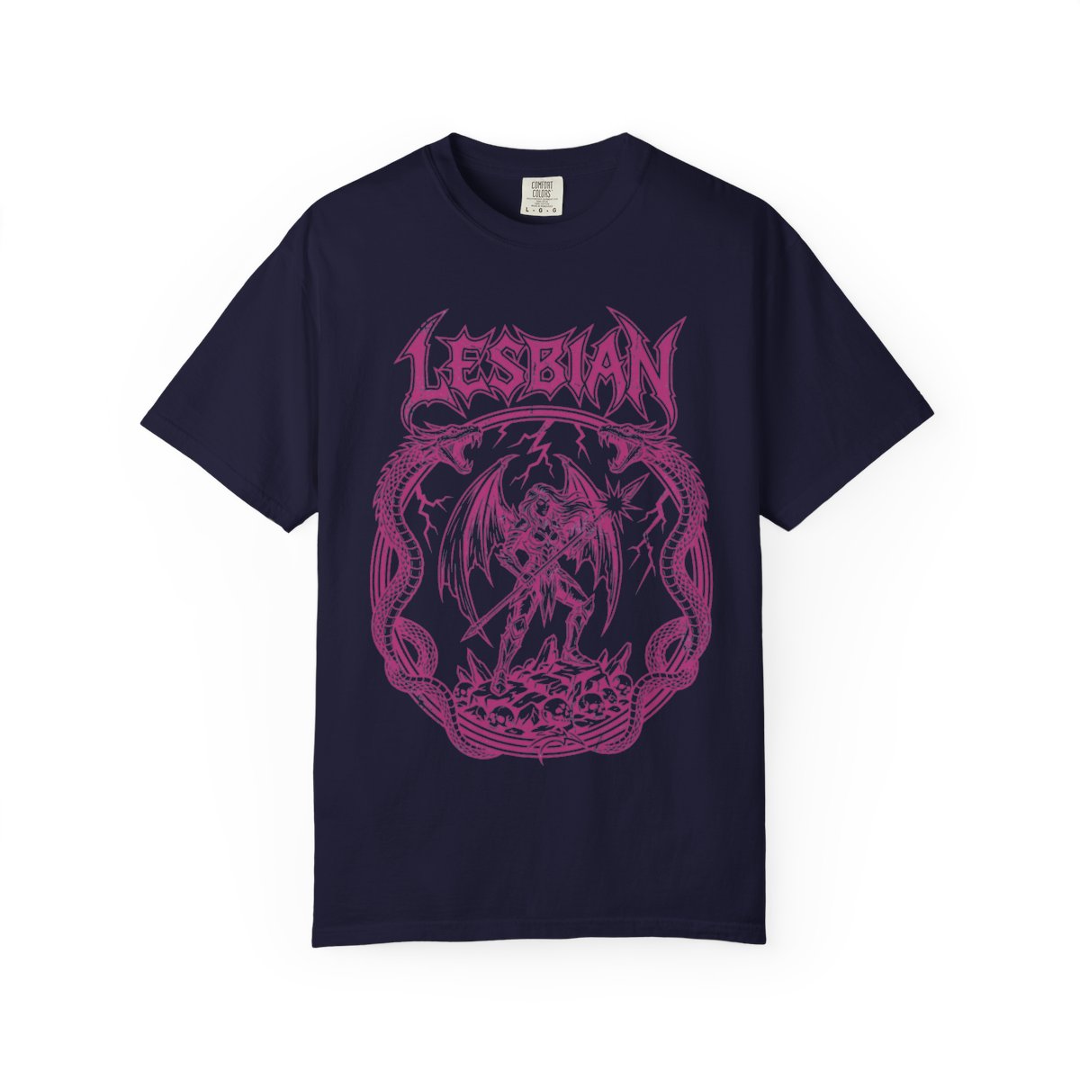 TQT Front mockup — True Navy