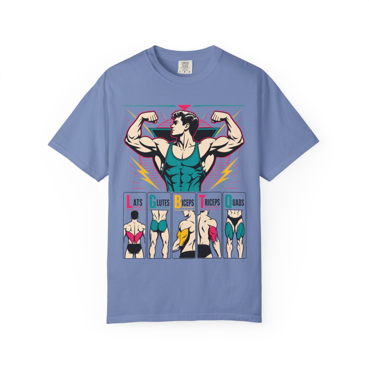 TQT Front mockup — Washed Denim