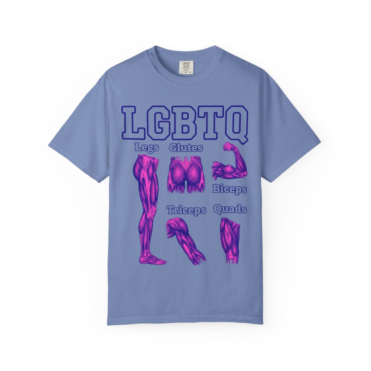 TQT Front mockup — Washed Denim