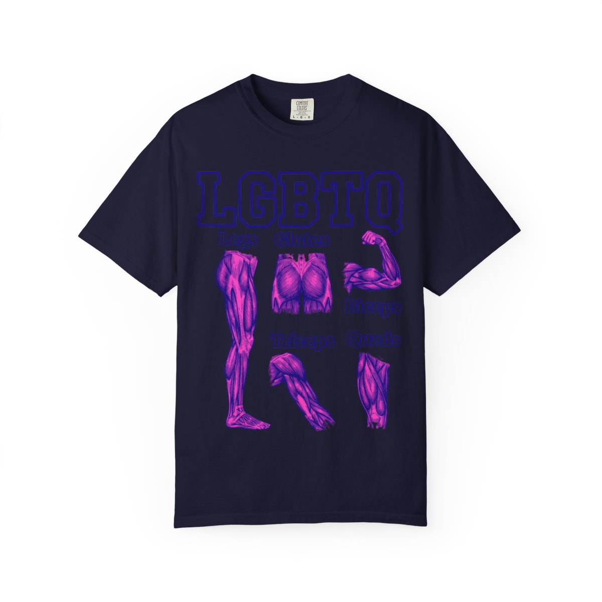 TQT Front mockup — True Navy