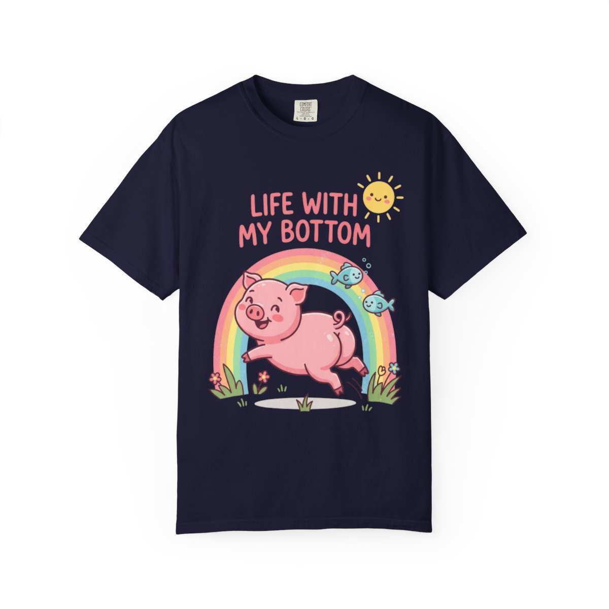 TQT Front mockup — True Navy