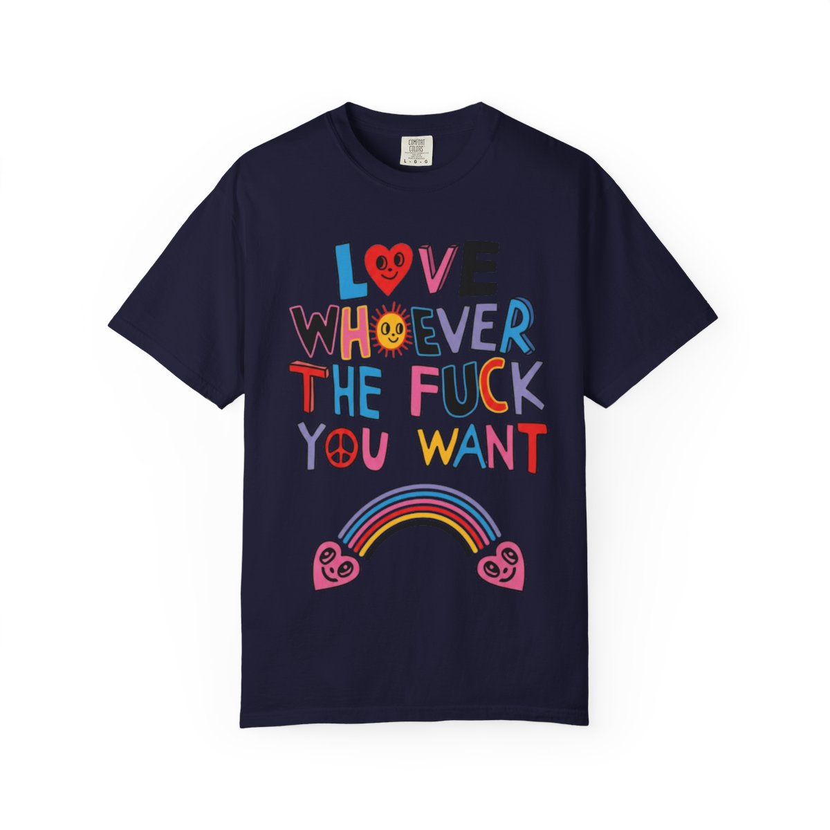 TQT Front mockup — True Navy
