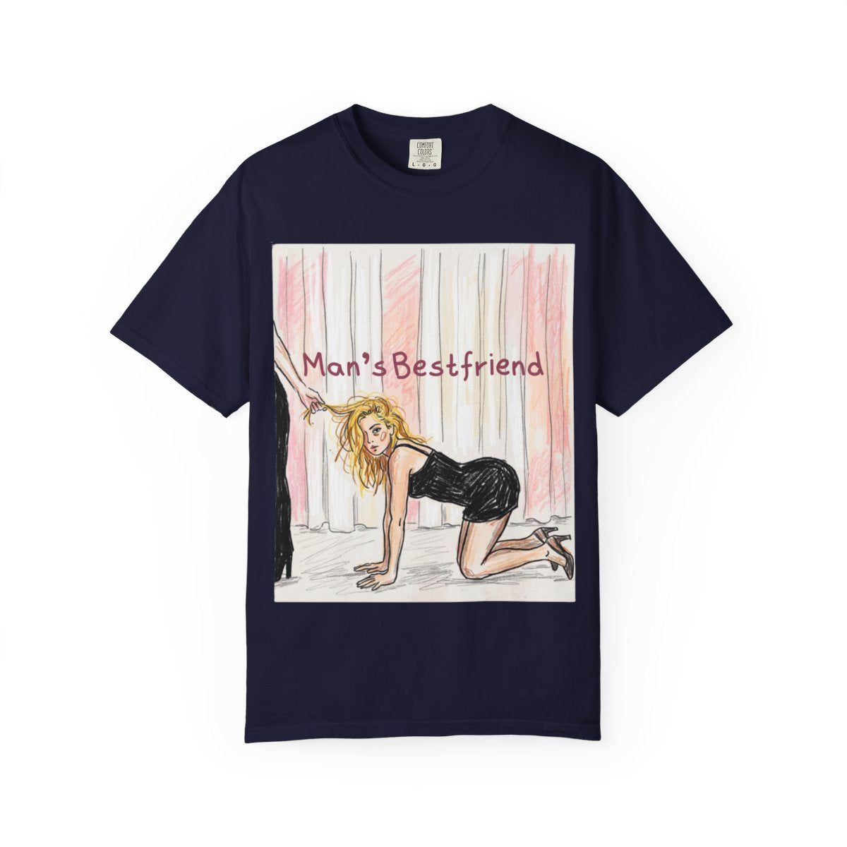 TQT Front mockup — True Navy