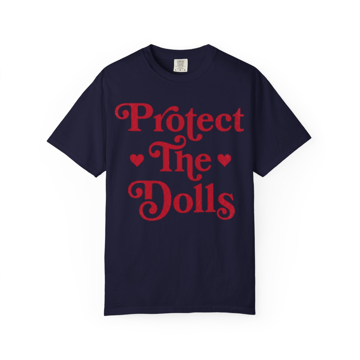 TQT Front mockup — True Navy