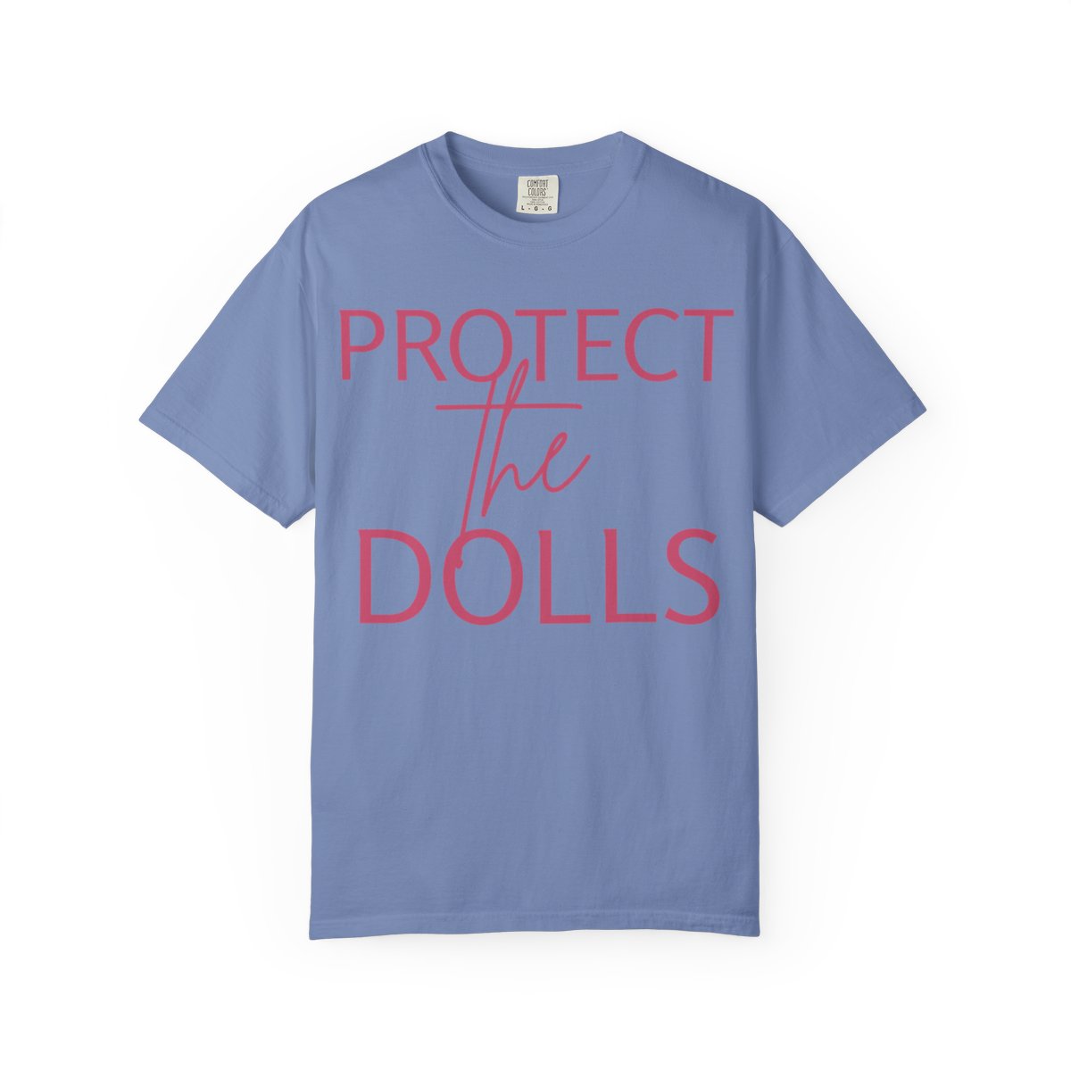 TQT Front mockup — Washed Denim