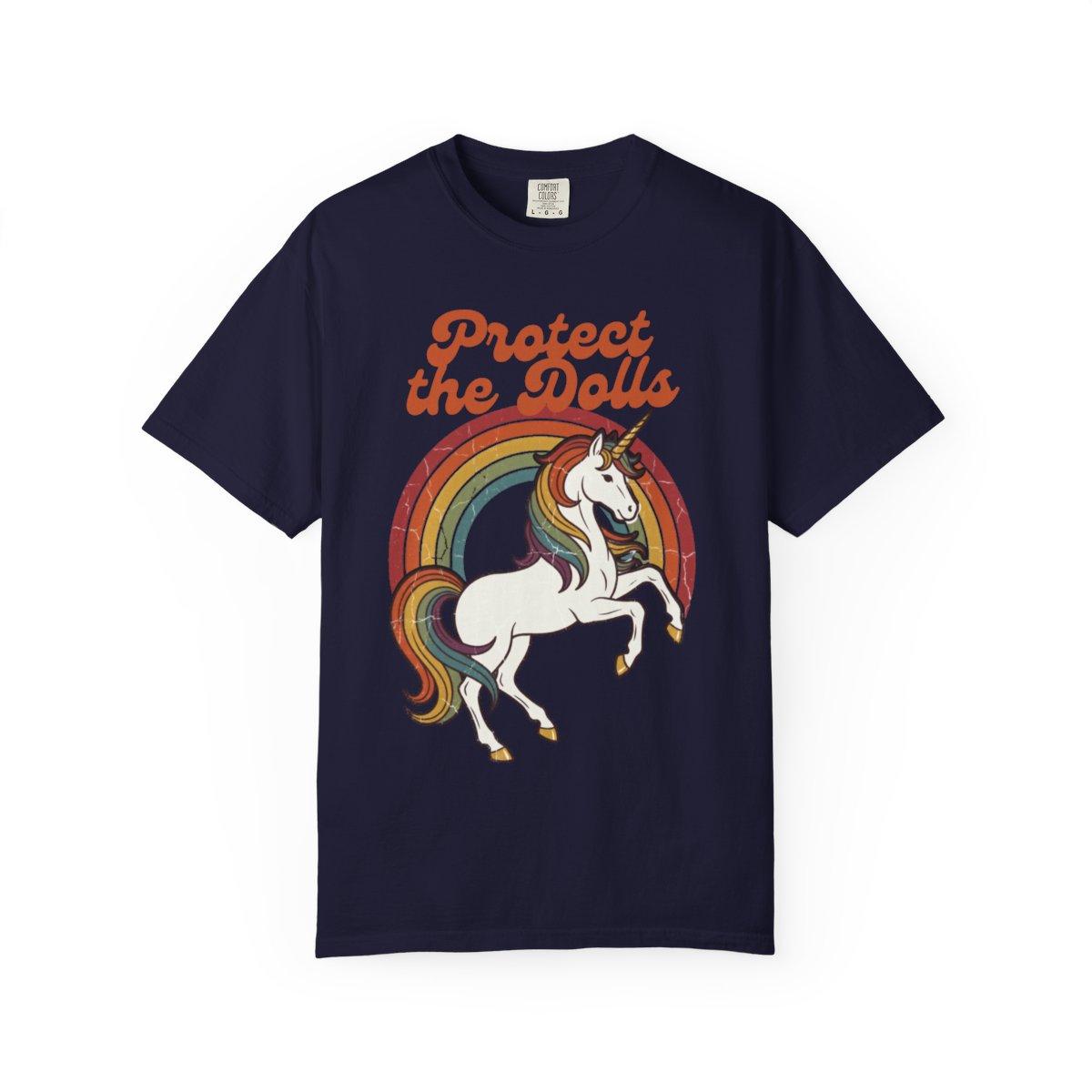 TQT Front mockup — True Navy