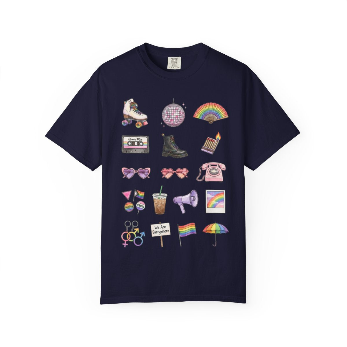 TQT Front mockup — True Navy