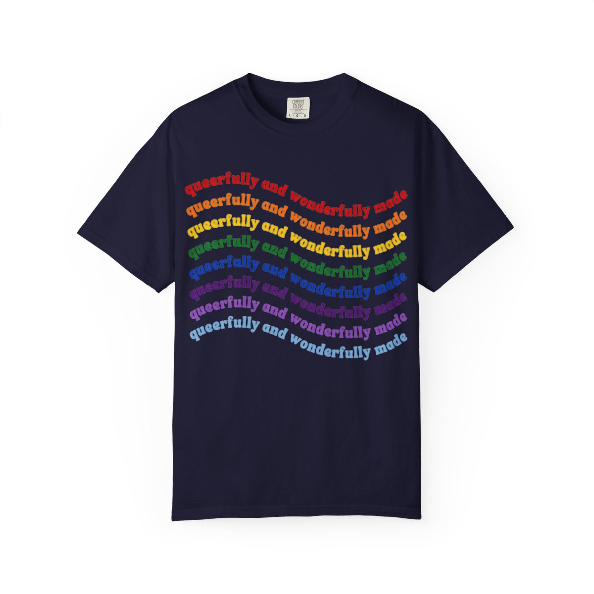 TQT Front mockup — True Navy