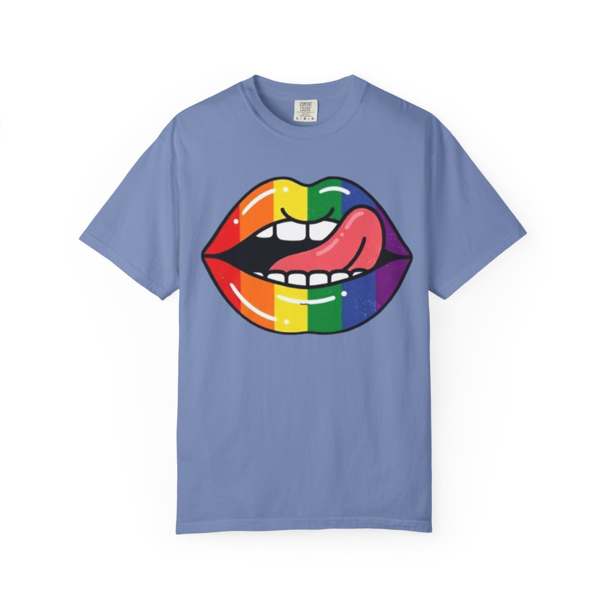 TQT Front mockup — Washed Denim
