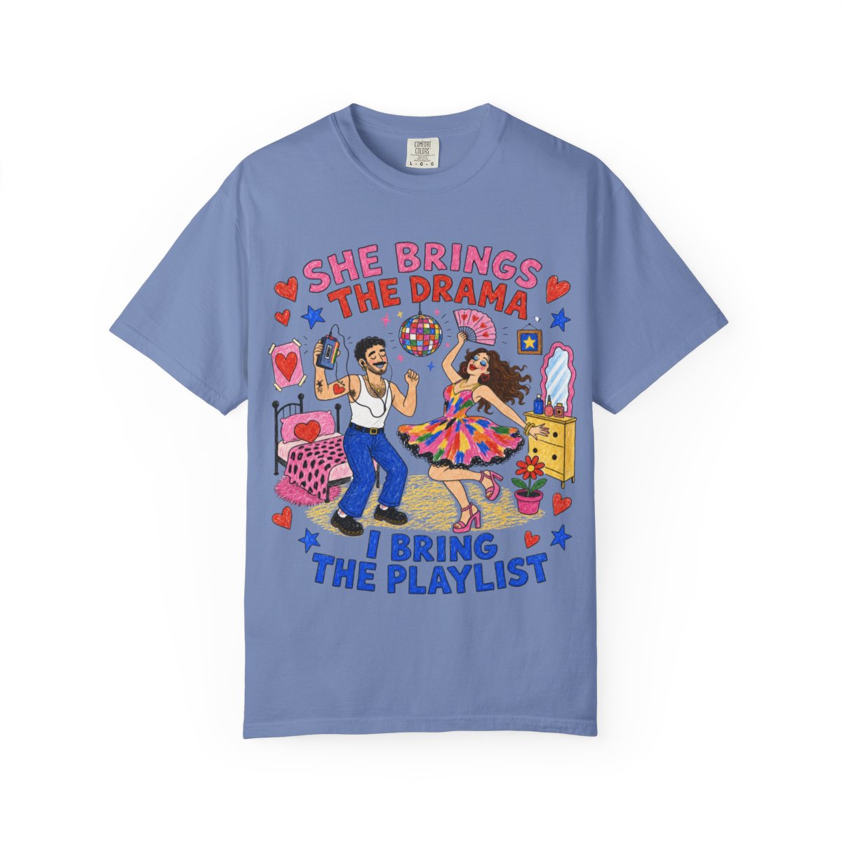 TQT Front mockup — Washed Denim