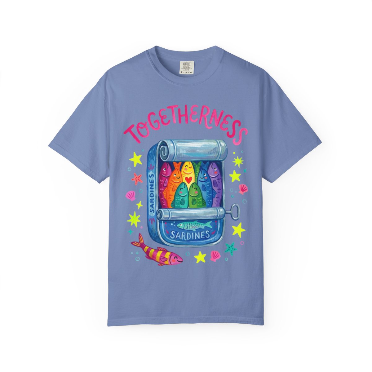 TQT Front mockup — Washed Denim