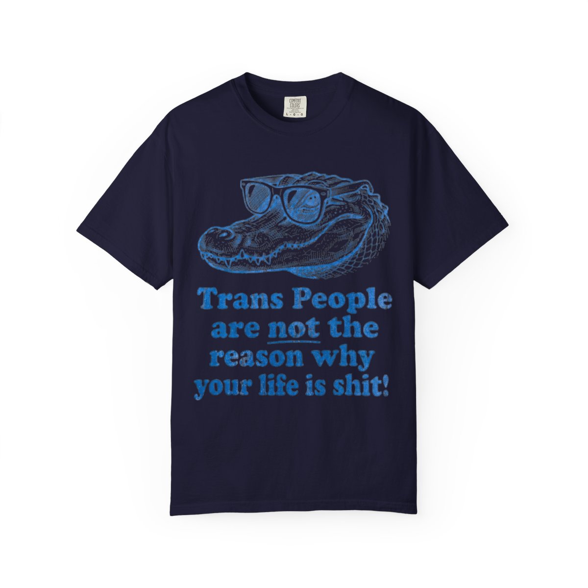 TQT Front mockup — True Navy