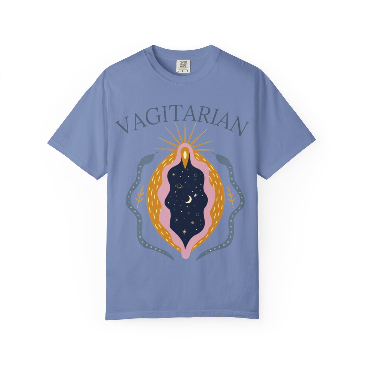 TQT Front mockup — Washed Denim