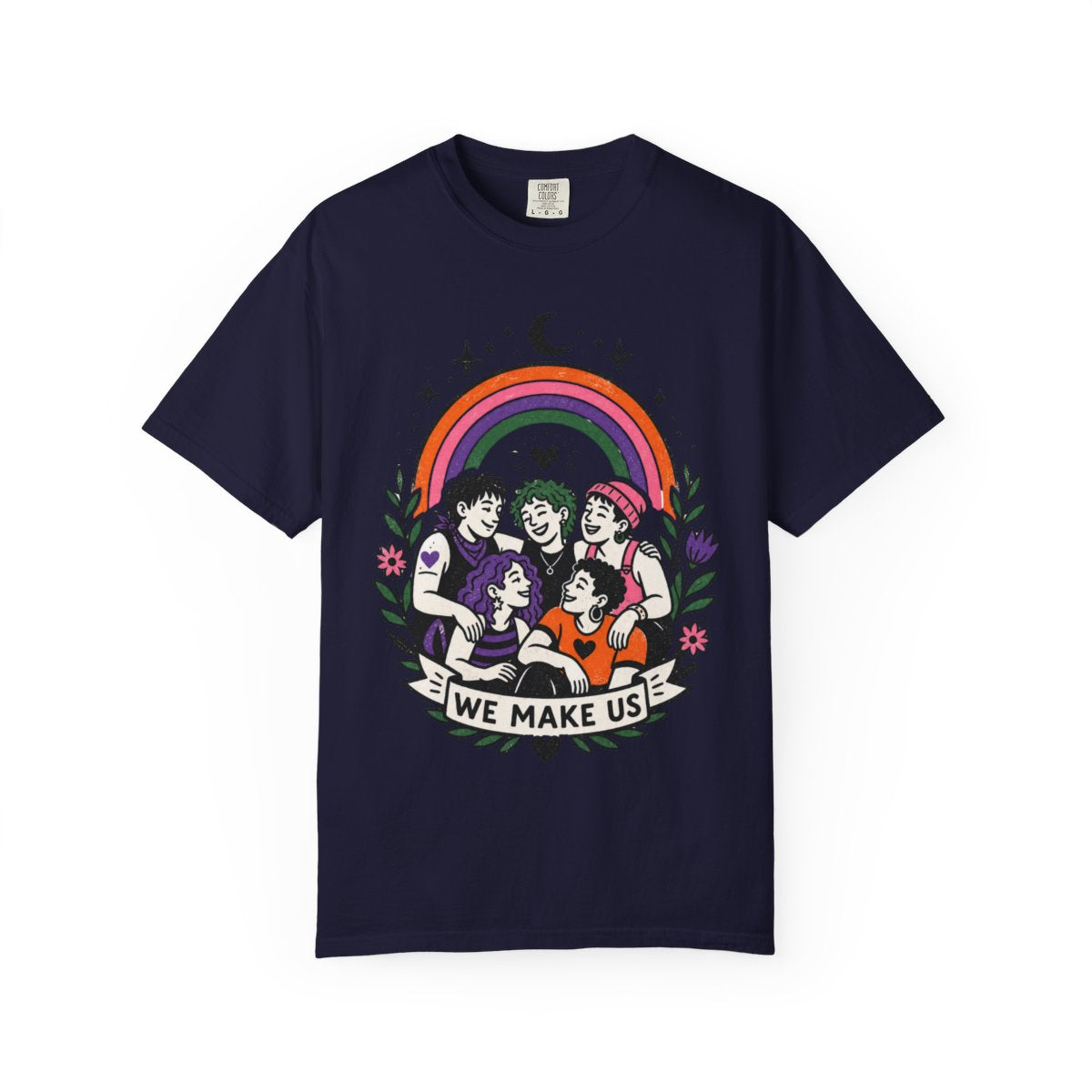 TQT Front mockup — True Navy
