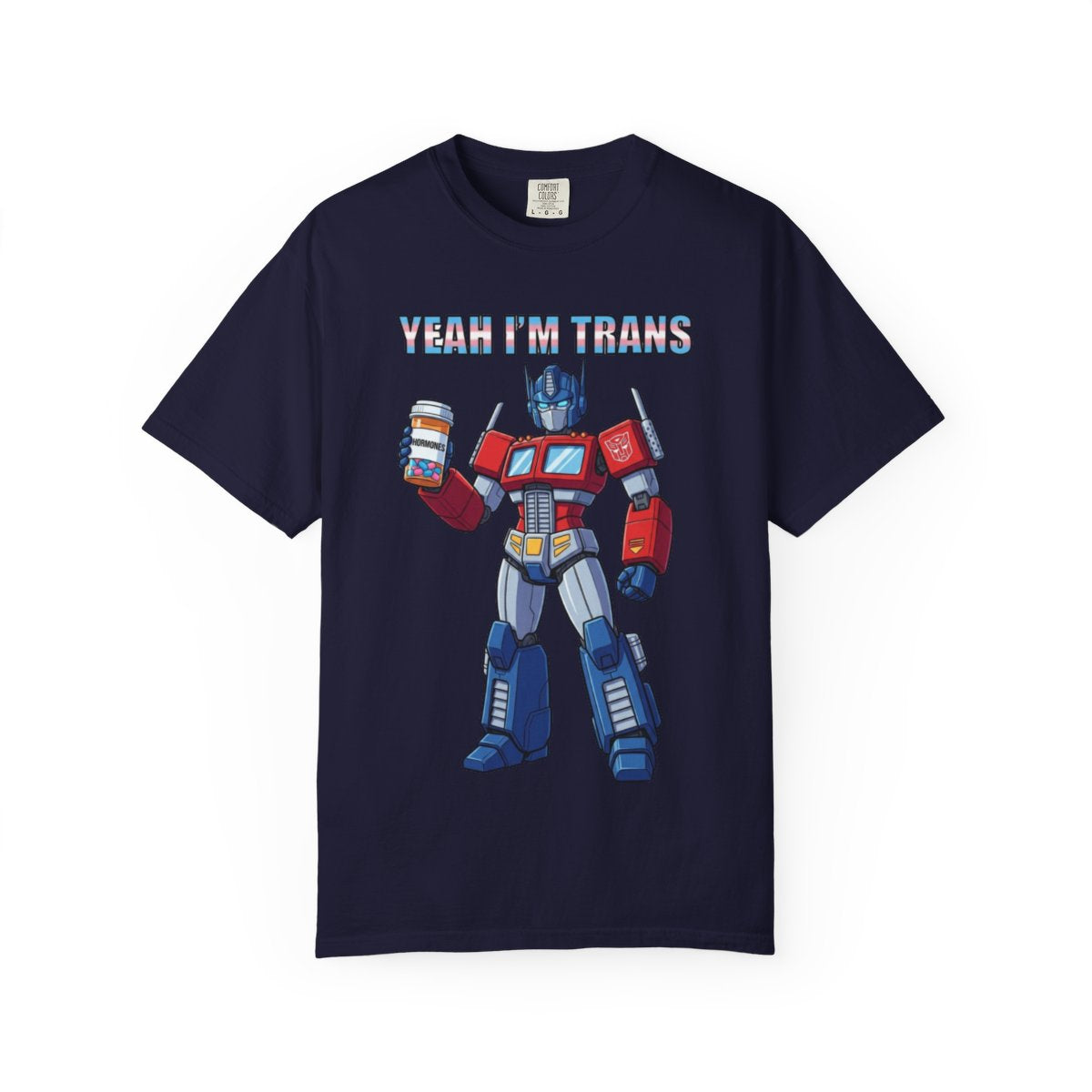 TQT Front mockup — True Navy